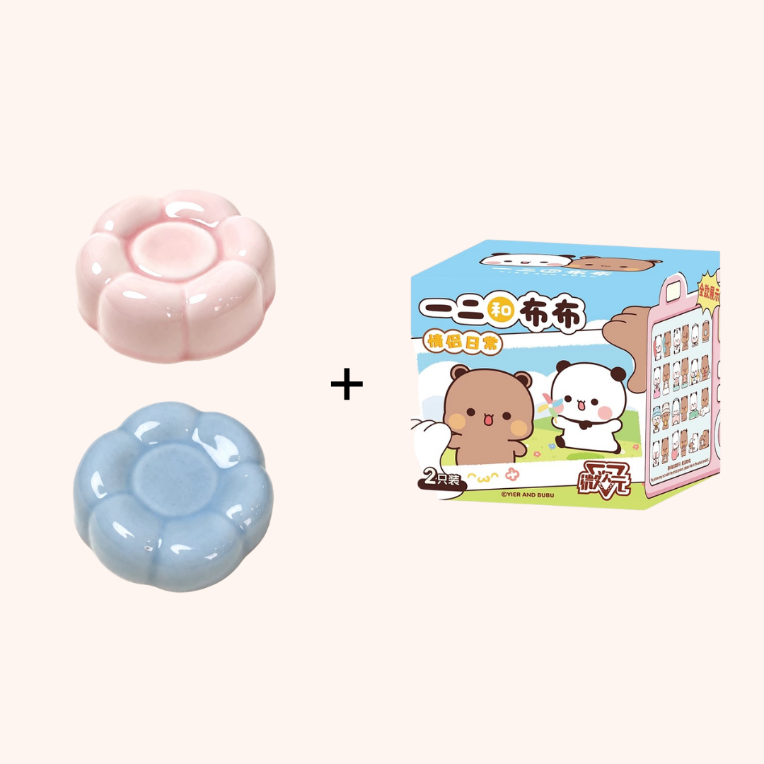 Blind Box Display Stand (Rotating Base) 一二和布布盲盒收纳（转转底盘）