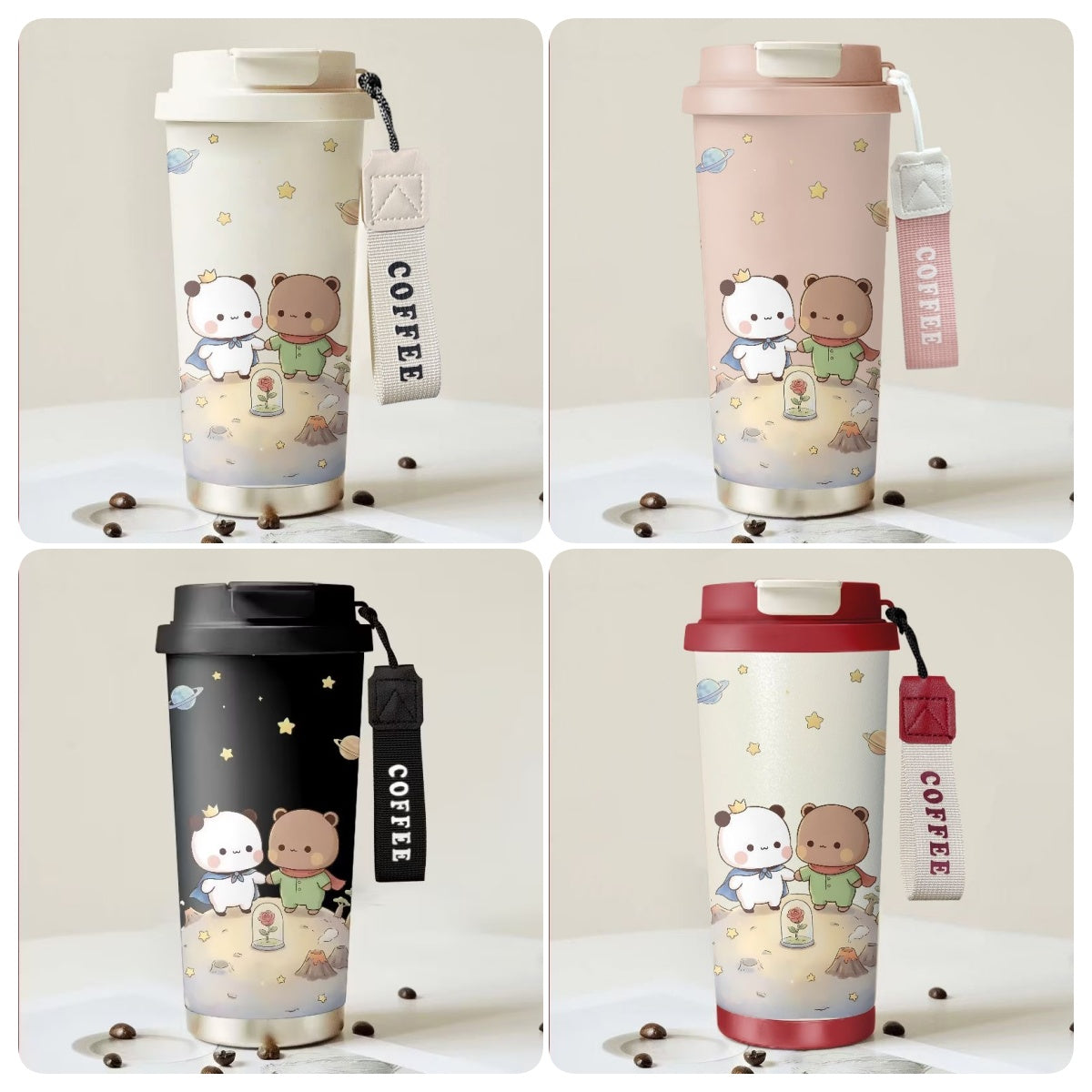 The Little Prince Bubu & Dudu Couple Tumbler 小王子版保温杯 🌹