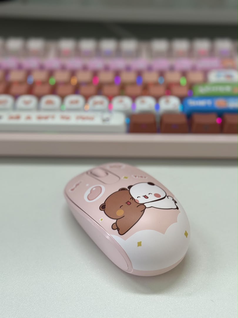 AKKO Smart1 × Bubu & Dudu Wireless Mouse 一二布布联名无线鼠标🖱️✨
