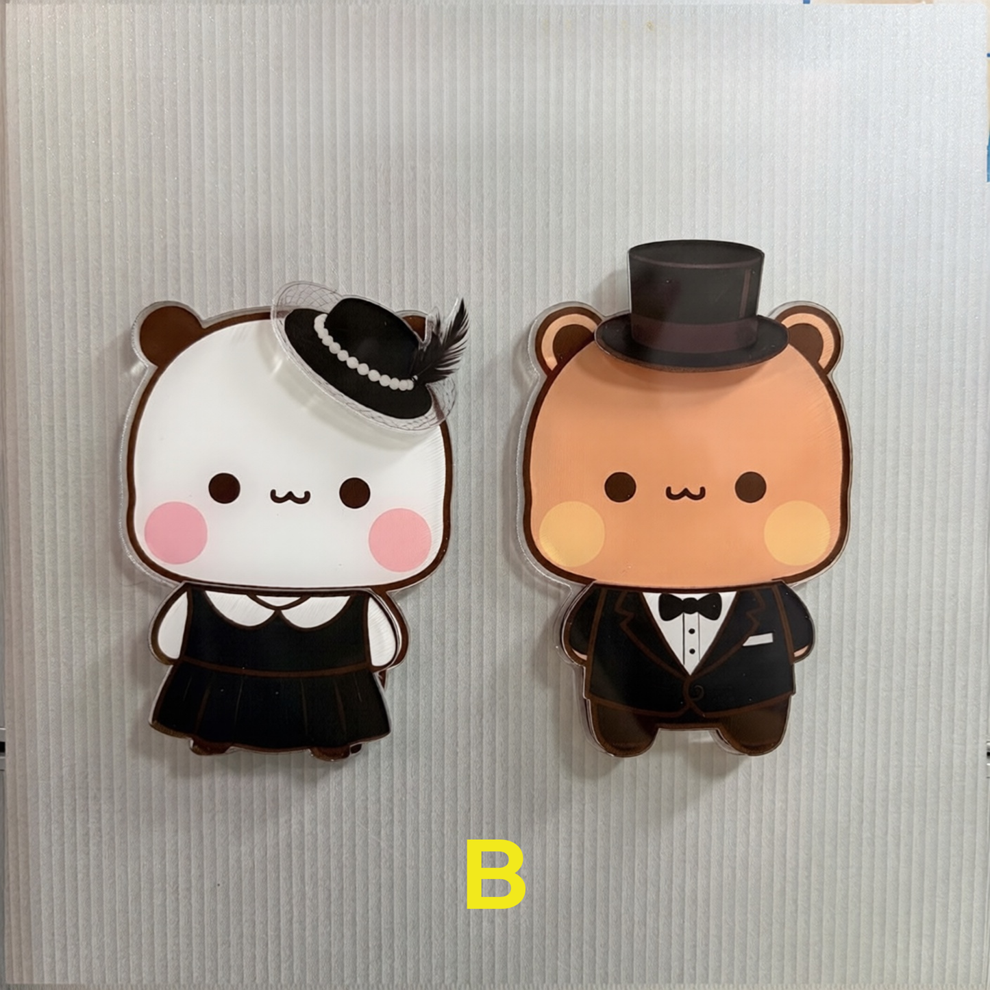 一二布布正品磁吸换装冰箱贴 Bubu & Dudu Magnetic Dress-Up Fridge Magnet 🐻🧲