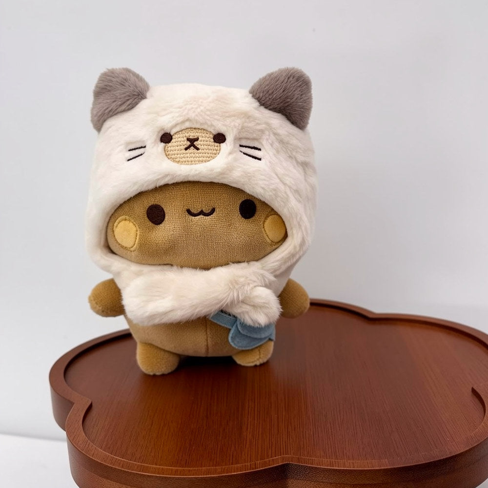 Bubu & Dudu Super Soft Plush Keychain (Original)🧸 一二布布弹力超柔毛绒挂件-正版