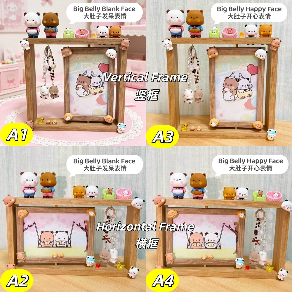 布布木质相框 Bubu Wooden Photo Frame ( 6寸 6-inch )