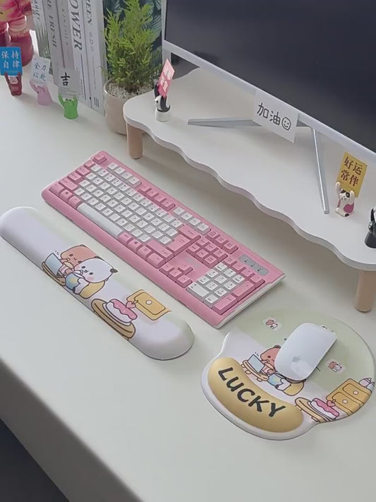 Premium quality Bubu Dudu Cute Office Mouse Pad 高品质一二布布可爱办公鼠标垫