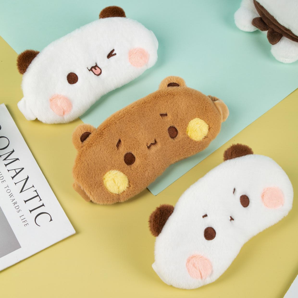 一二布布毛绒眼罩遮光睡眠专用 Bubu Dudu Fluffy Sleep Mask – Block Light