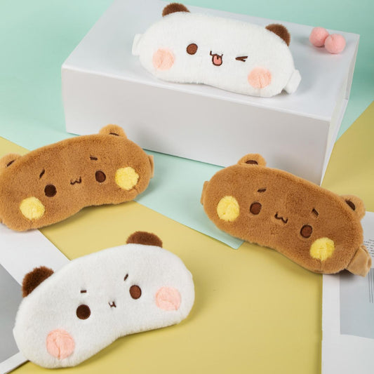 一二布布毛绒眼罩遮光睡眠专用 Bubu Dudu Fluffy Sleep Mask – Block Light (Original)