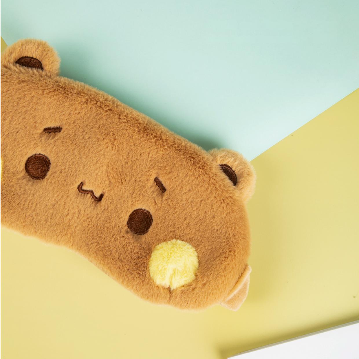 一二布布毛绒眼罩遮光睡眠专用 Bubu Dudu Fluffy Sleep Mask – Block Light